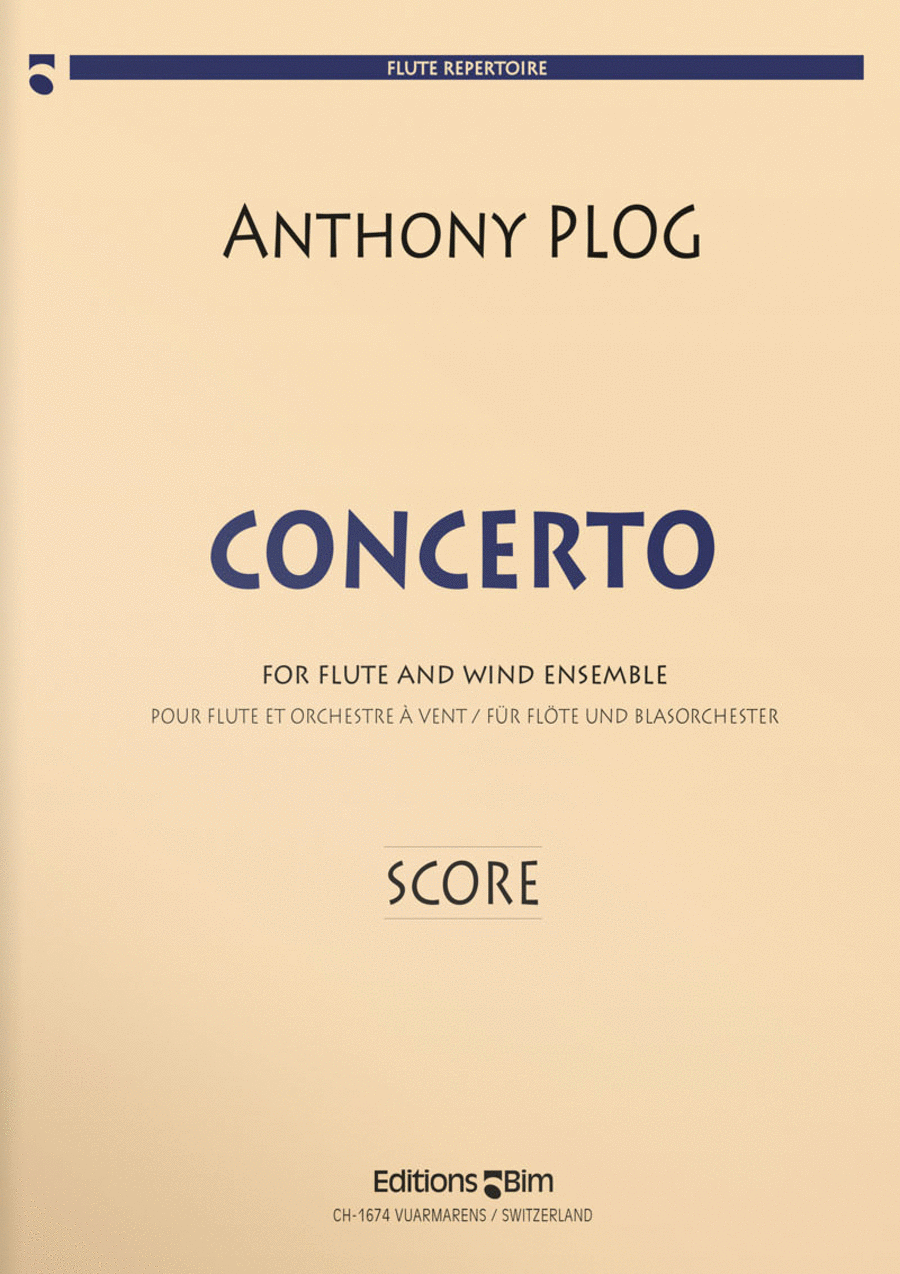 Flute Concerto Flute Solo scores gallery preview page 1