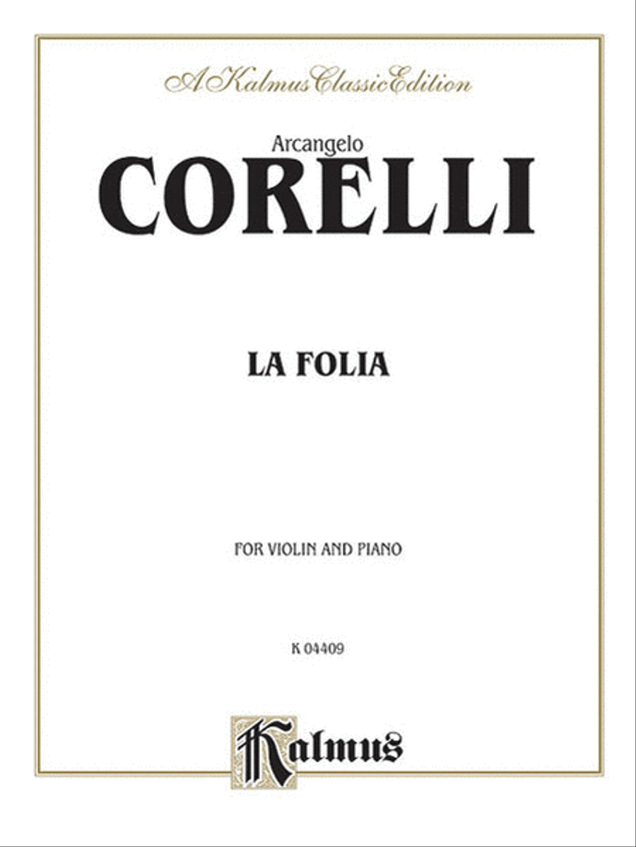 La Folia La Folia Small Ensemble scores gallery preview page 1