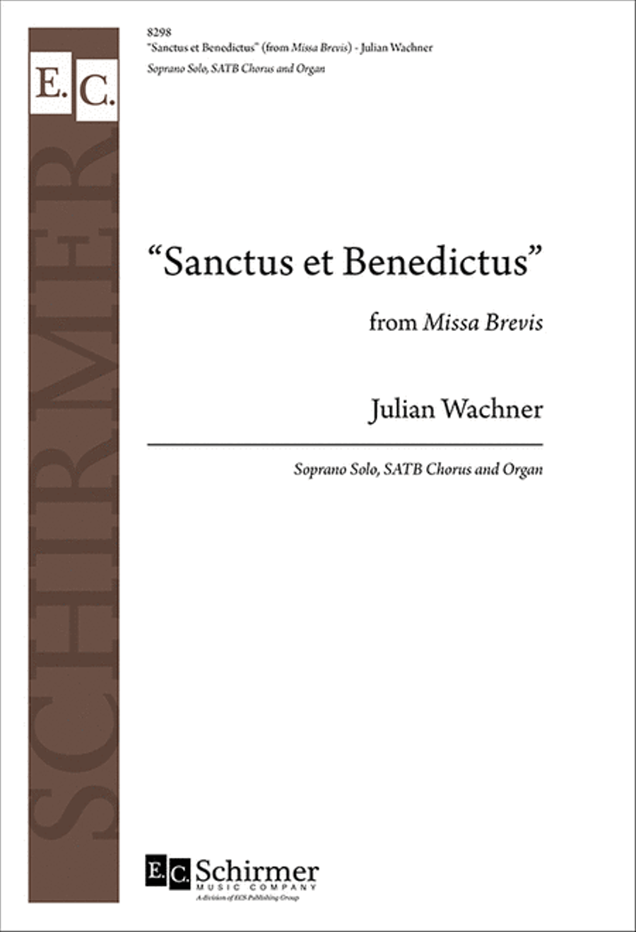 Sanctus et Benedictus from Missa Brevis 4-Part scores gallery preview page 1