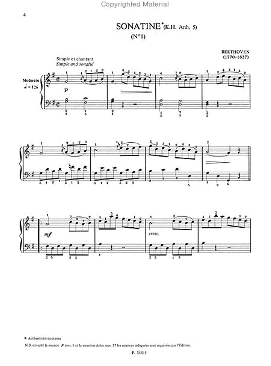 Les classiques favoris Vol.1A Piano Solo scores gallery preview page 4