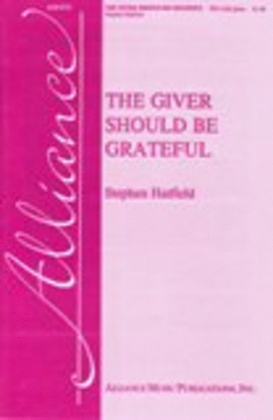 The Giver Should Be Grateful