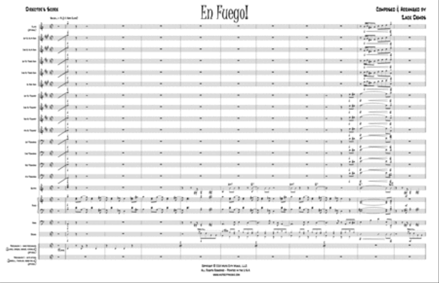 En Fuego! Jazz Ensemble scores gallery preview page 2