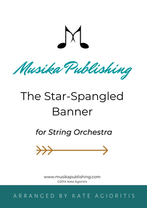 Book cover for The Star-Spangled Banner - for String Orchestra