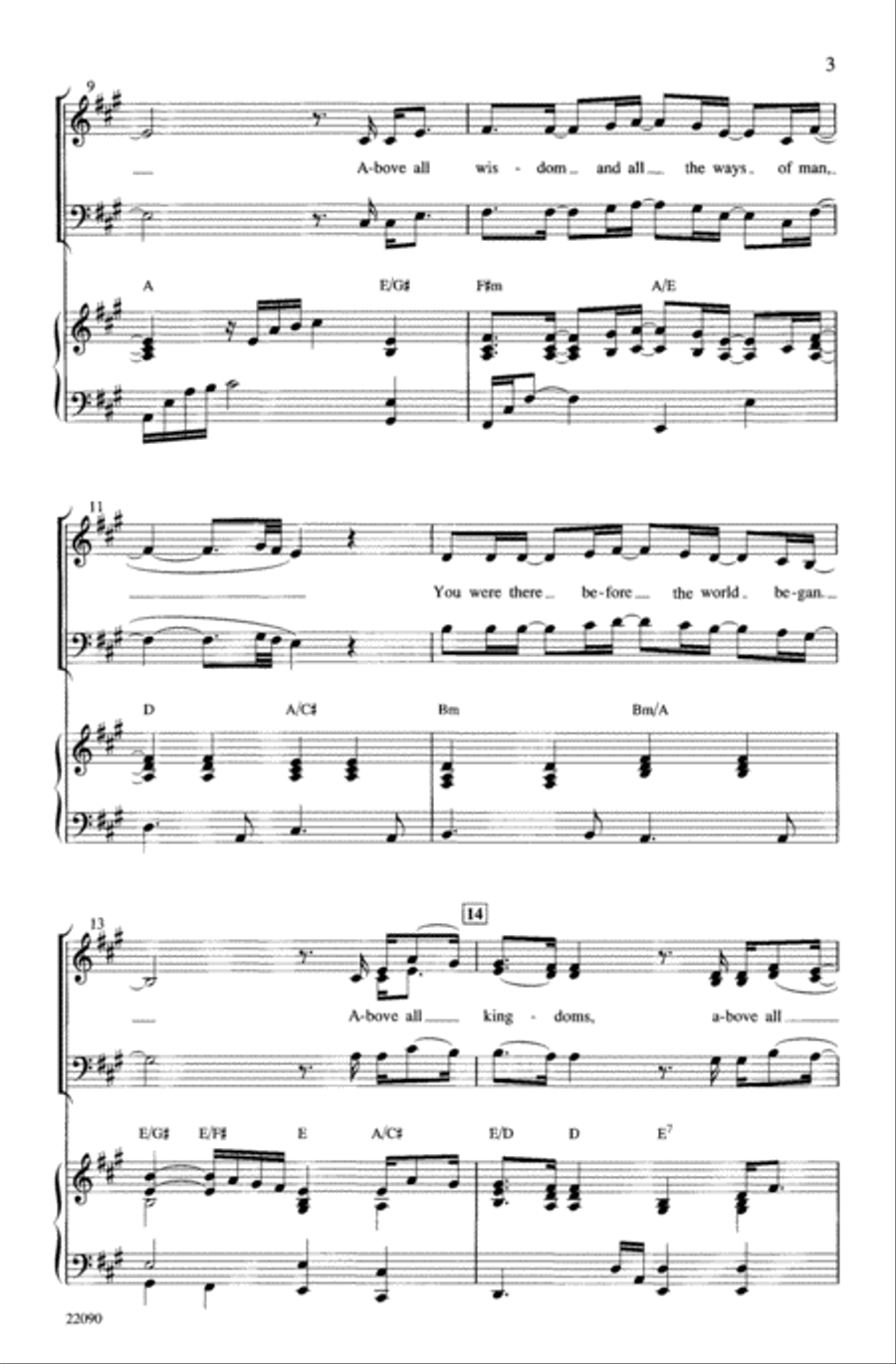 Above All 3-Part scores gallery preview page 3