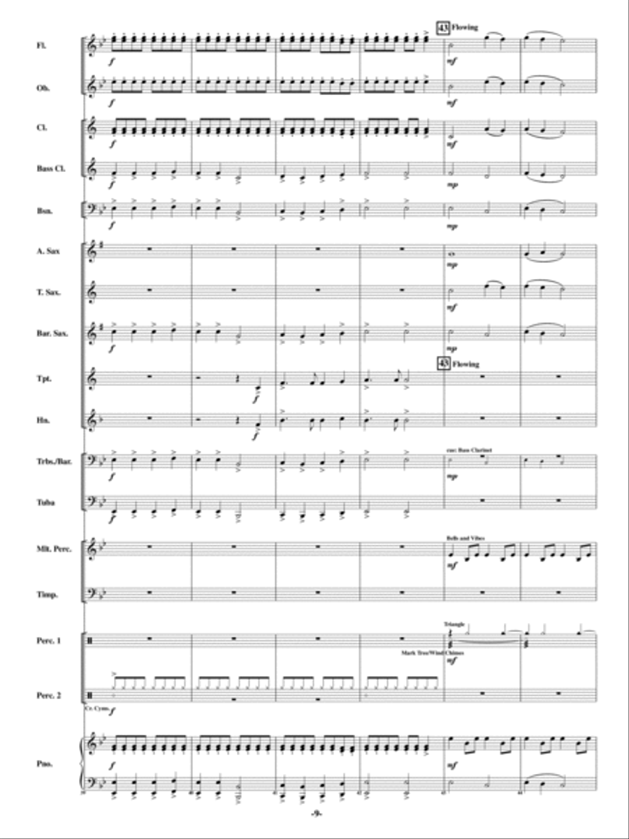 Colors of Christmas Colors of Christmas Concert Band scores gallery preview page 8