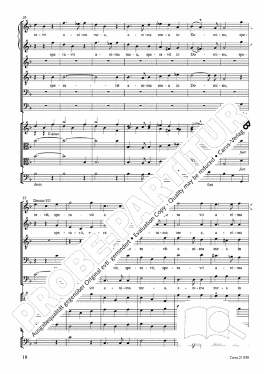 De profundis Men's Choir scores gallery preview page 19