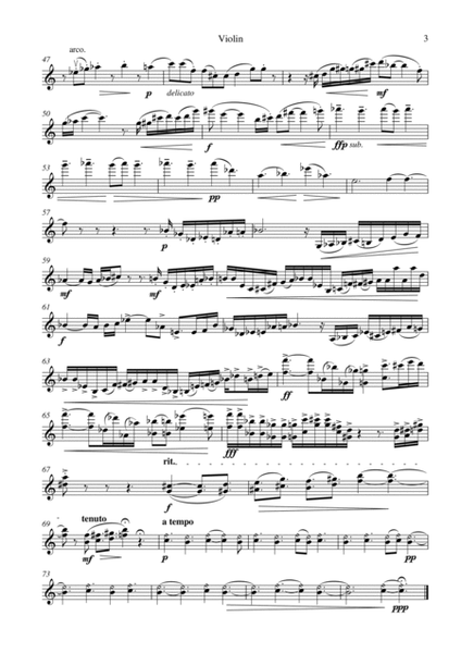 Recitative and Aria for Violin and Viola (or Cello)