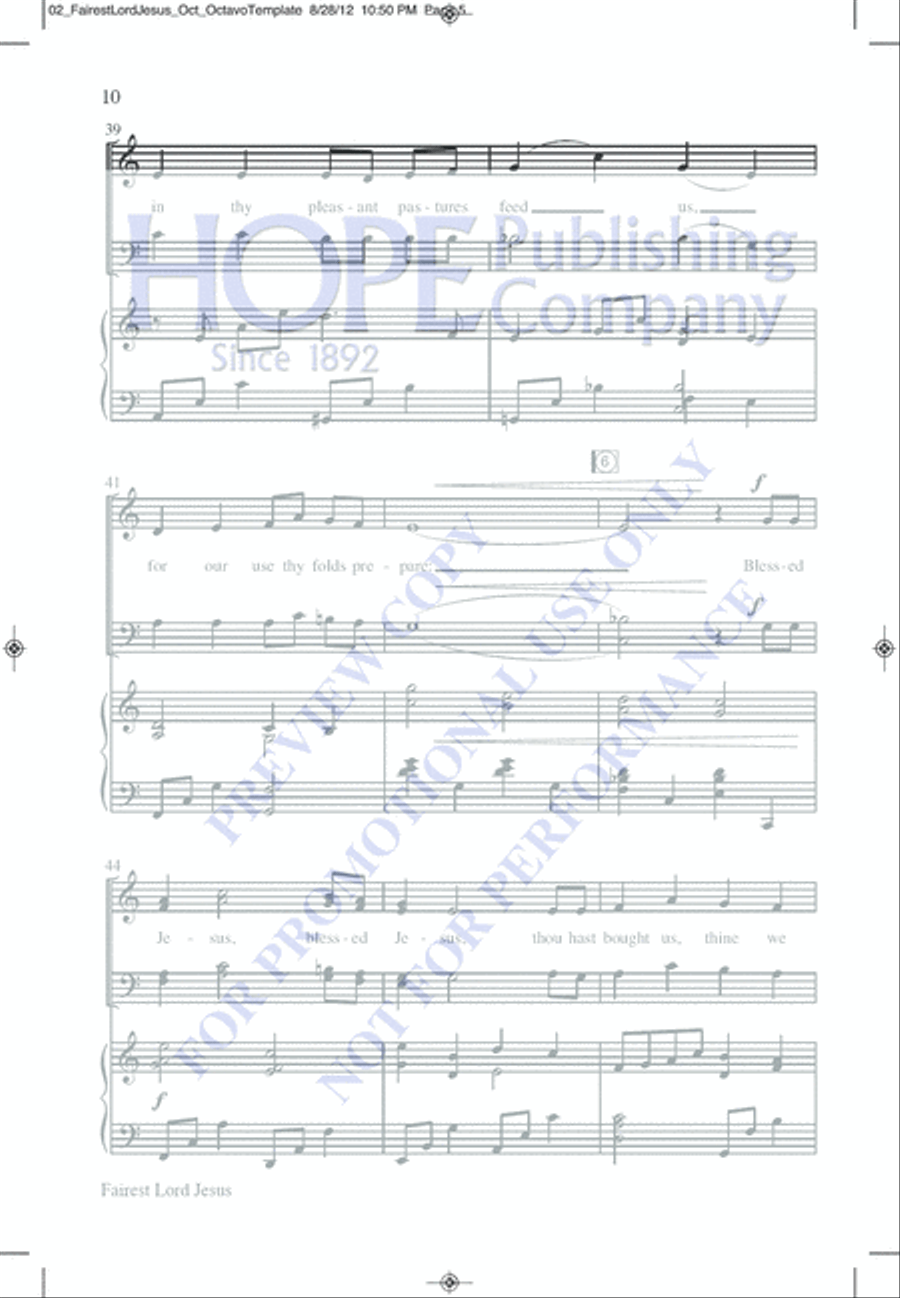 I Am the Lord of the Dance 4-Part scores gallery preview page 14