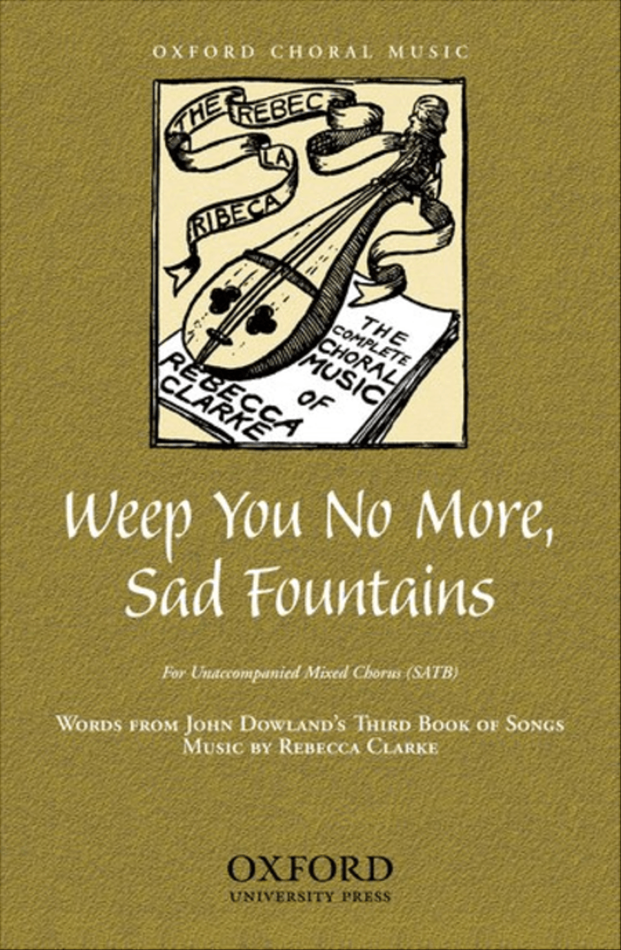 Weep you no more, sad fountains 4-Part scores gallery preview page 1