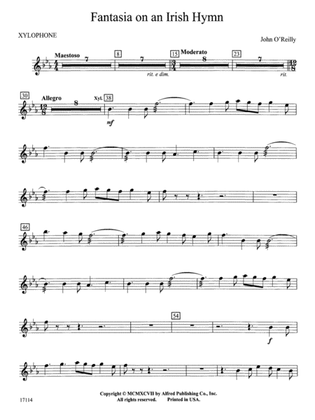 Fantasia on an Irish Hymn: Xylophone