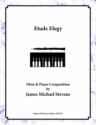 Etude Elegy - Oboe & Piano