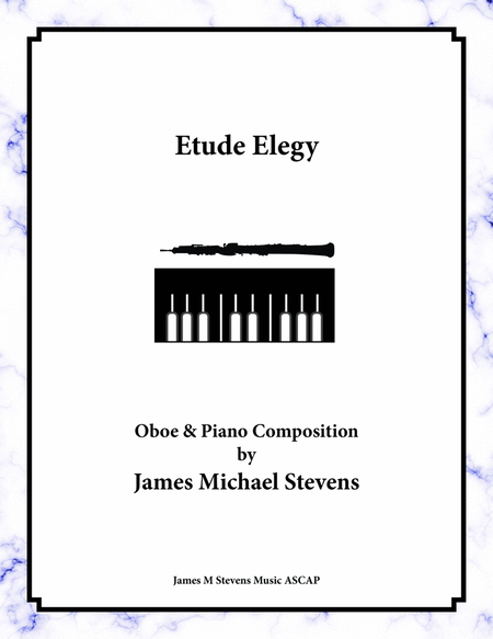 Etude Elegy - Oboe & Piano image number null