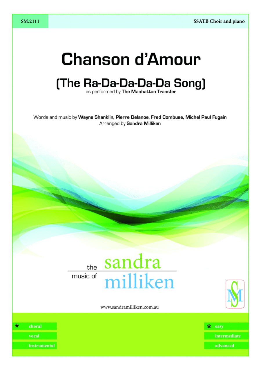 Chanson D'amour Divisi scores gallery preview page 1
