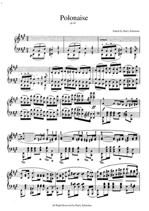 Chopin - Polonaise in F-sharp minor, Op 44