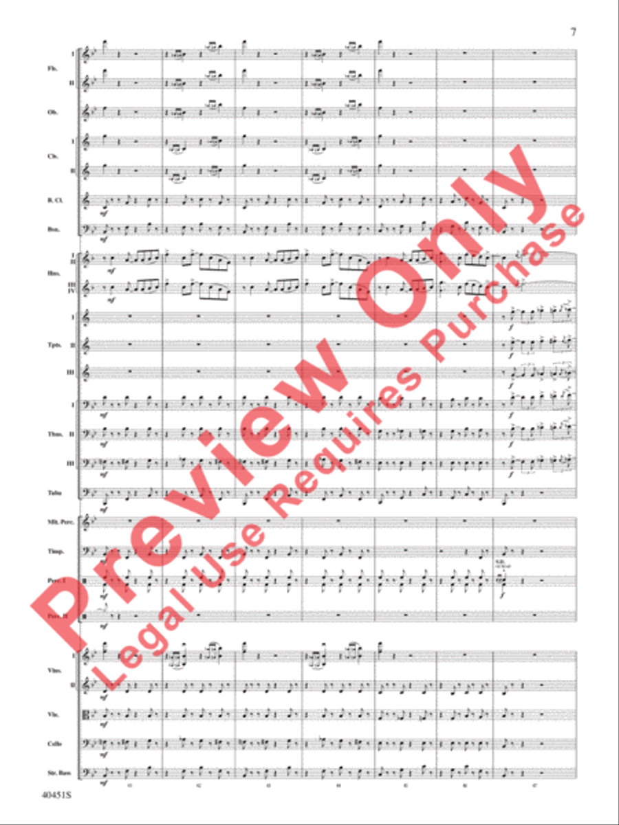I've Gotta Be Me / Don't Rain on My Parade Mash-Up Full Orchestra scores gallery preview page 8