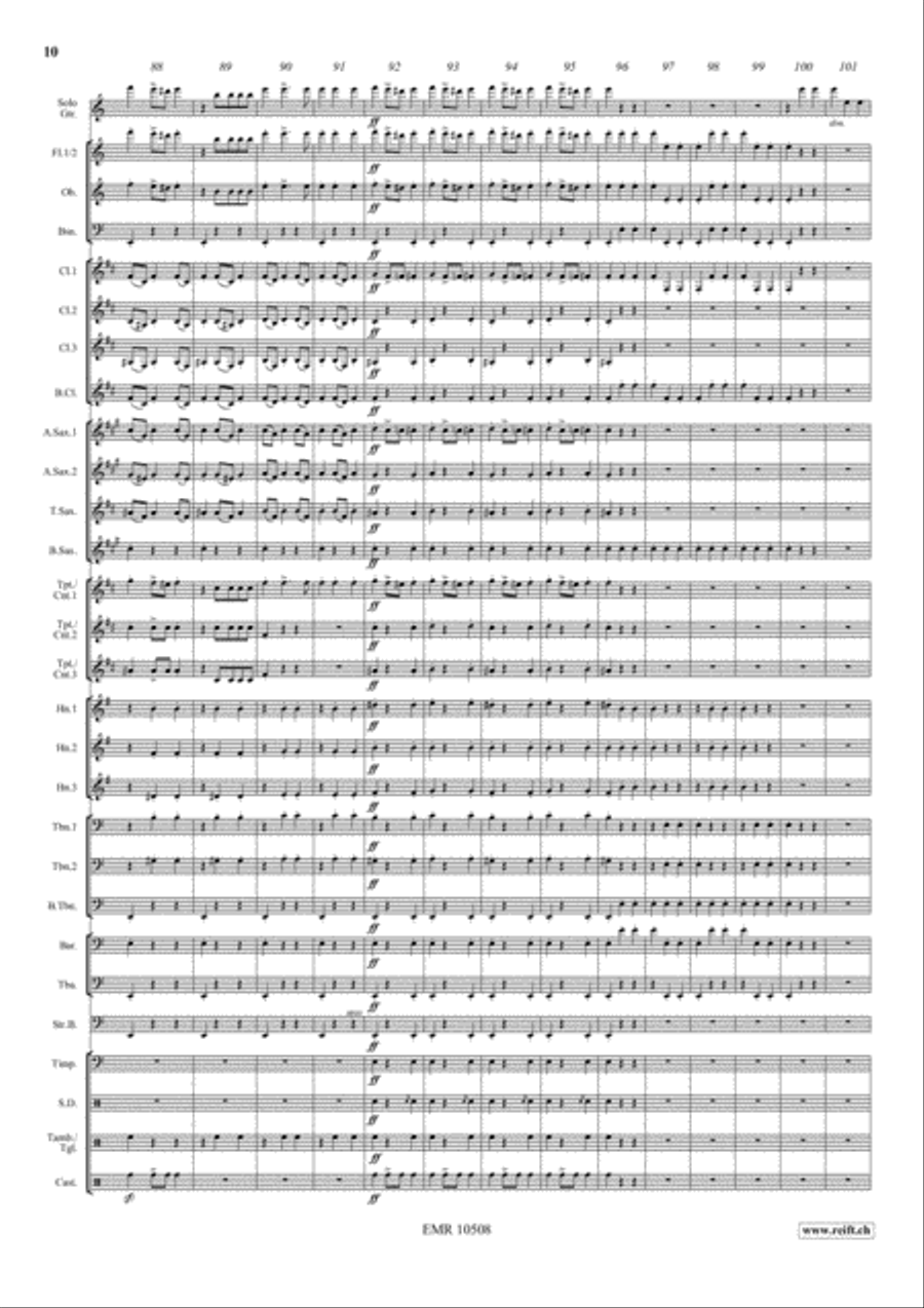 Intermedio Concert Band scores gallery preview page 11