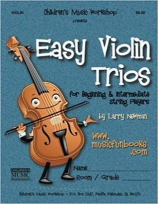 Book cover for Easy Violin Trios