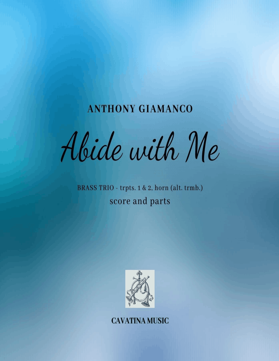 Abide with Me (brass trio) Brass Trio scores gallery preview page 1