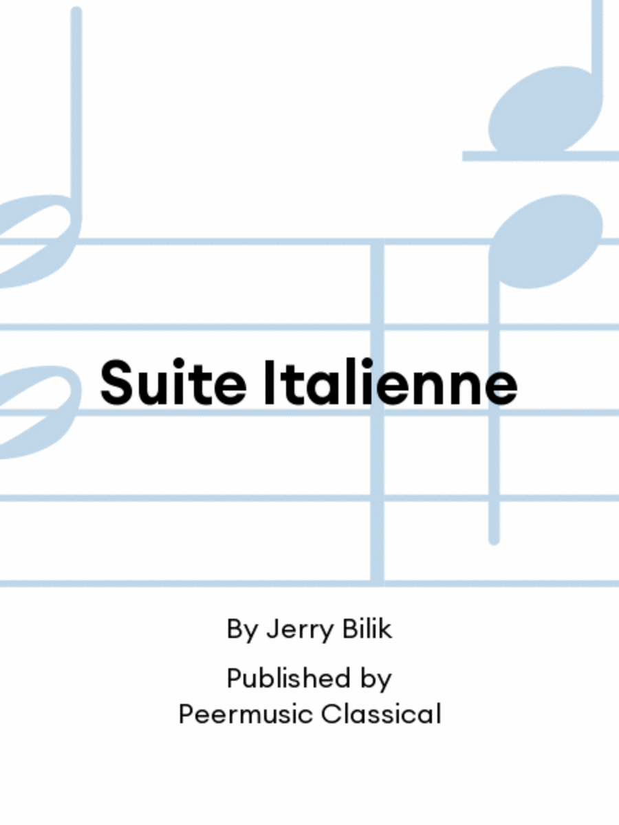 Suite Italienne Set of Parts scores gallery preview page 1