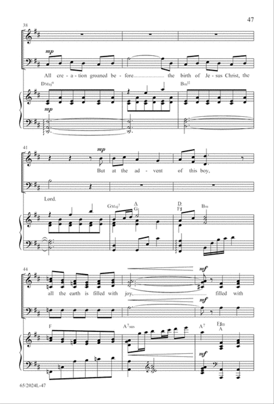 Child of Hope Child of Hope 3-Part scores gallery preview page 48