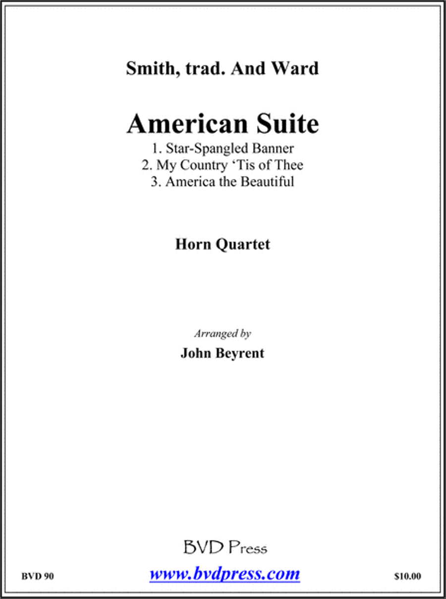 American Suite Horn scores gallery preview page 1