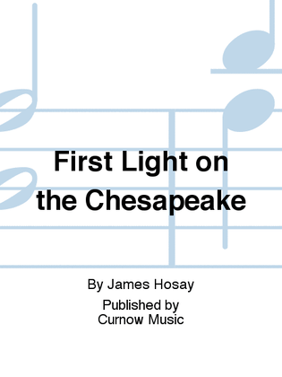 Book cover for First Light on the Chesapeake
