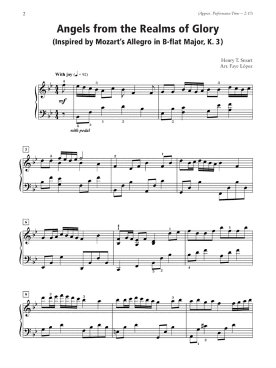 A Classical-Style Christmas Piano Solo scores gallery preview page 7