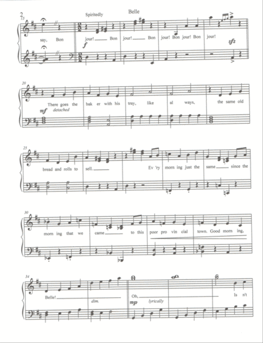 Belle Small Ensemble scores gallery preview page 2