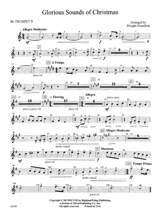 Glorious Sounds of Christmas: 2nd B-flat Trumpet