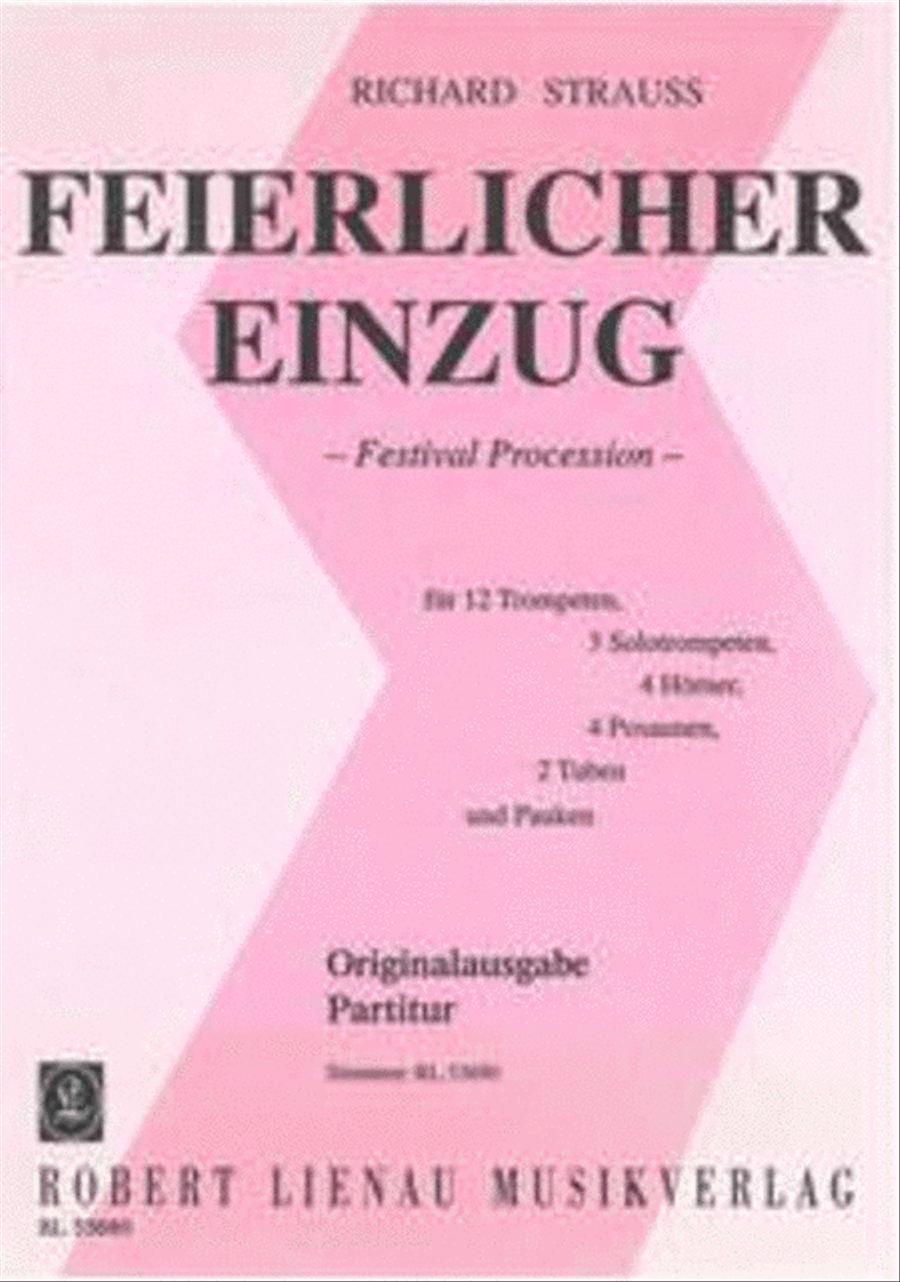 Feierlicher Einzug Score scores gallery preview page 1