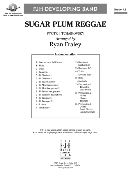 Sugar Plum Reggae: Score