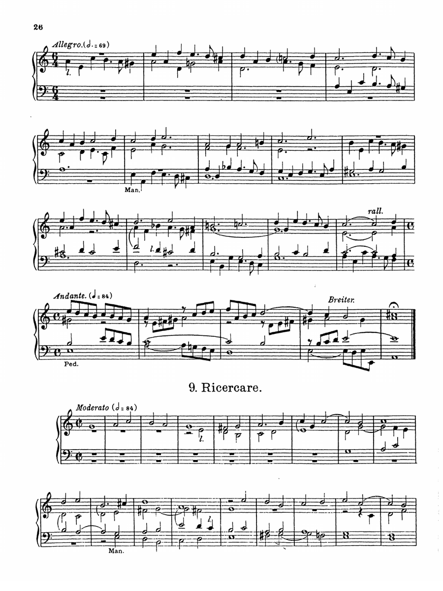 Frescobaldi: Various Organ Works