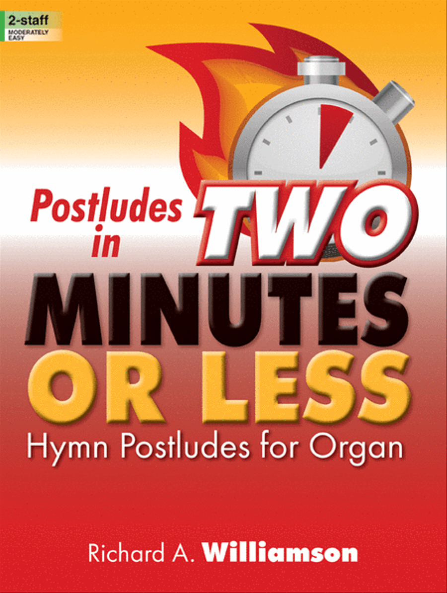 Postludes in Two Minutes or Less Organ Solo scores gallery preview page 1