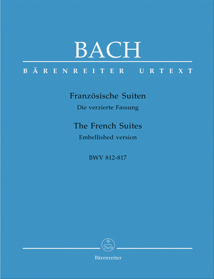 Franzosische Suiten BWV 812-817 Harpsichord scores gallery preview page 1