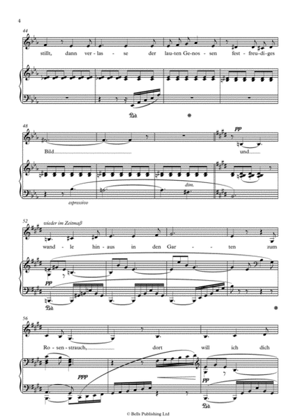 Heimliche Aufforderung, Op. 27 No. 3 (E-flat Major)