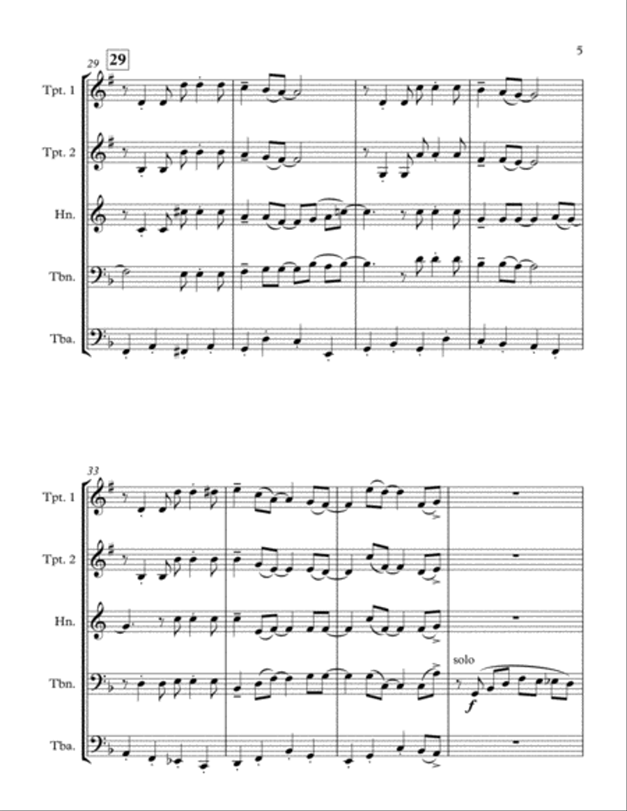 It's Only A Paper Moon School and Community scores gallery preview page 5