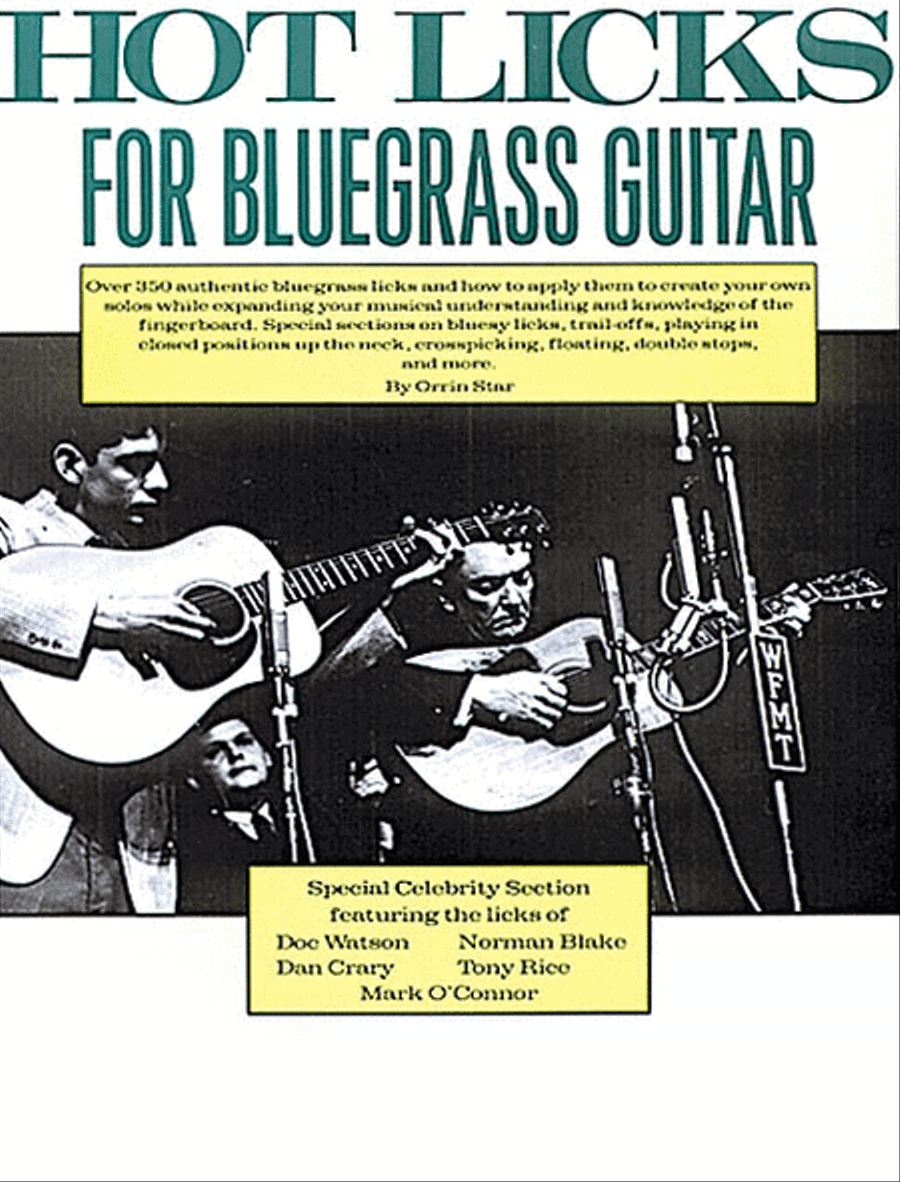 Hot Licks for Bluegrass Guitar Acoustic Guitar scores gallery preview page 1