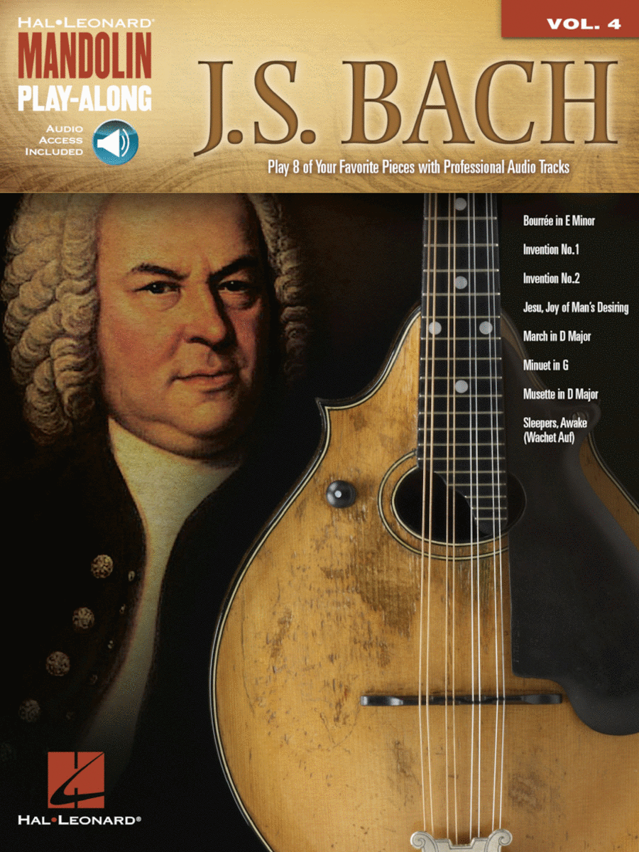 J.S. Bach (Mandolin Play-Along Volume 4)