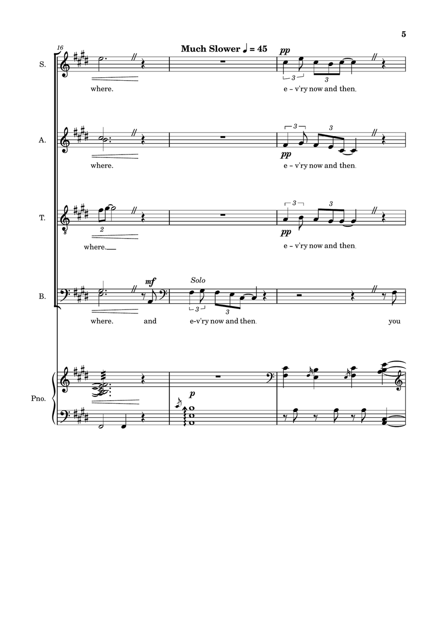 Sky Above 4-Part scores gallery preview page 5