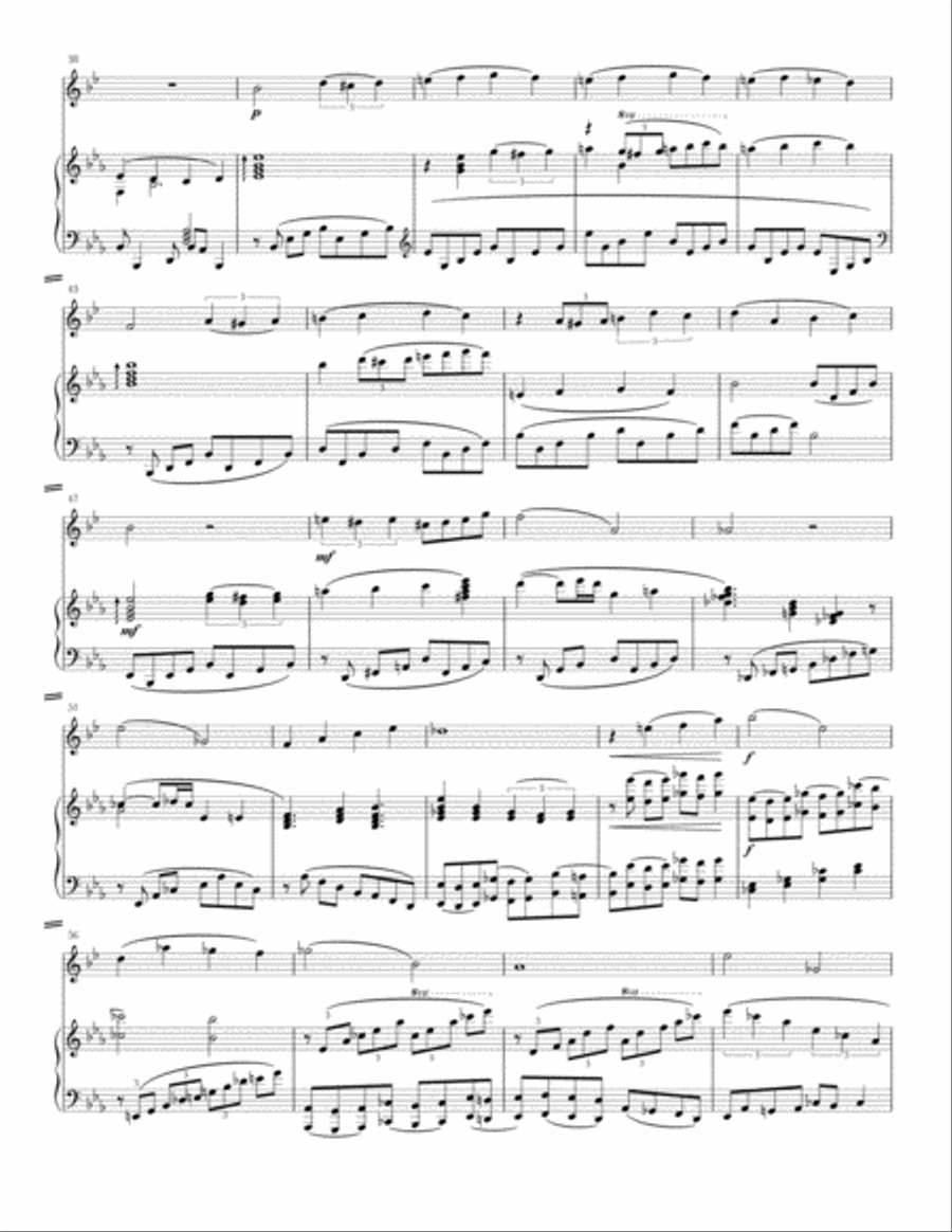 Sonata for horn and piano Piano scores gallery preview page 3