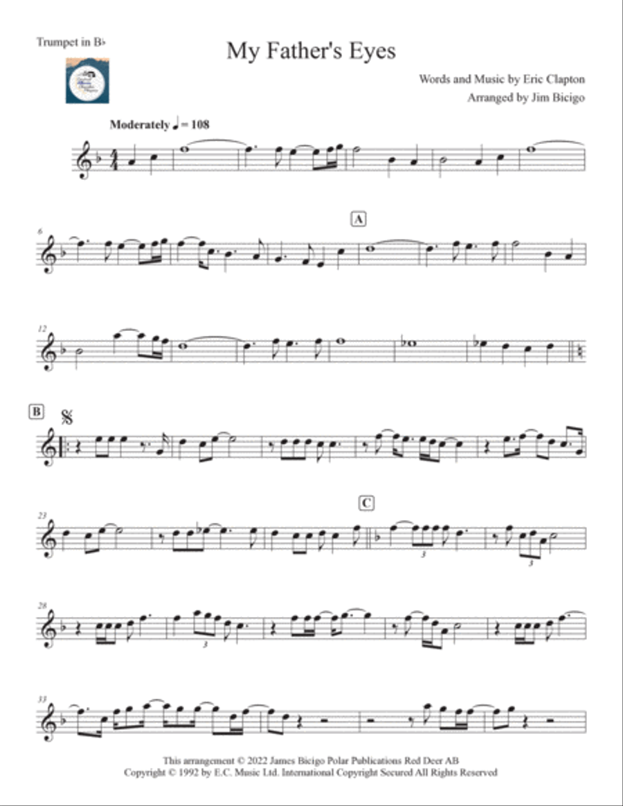 My Father's Eyes My Father's Eyes Horn scores gallery preview page 5