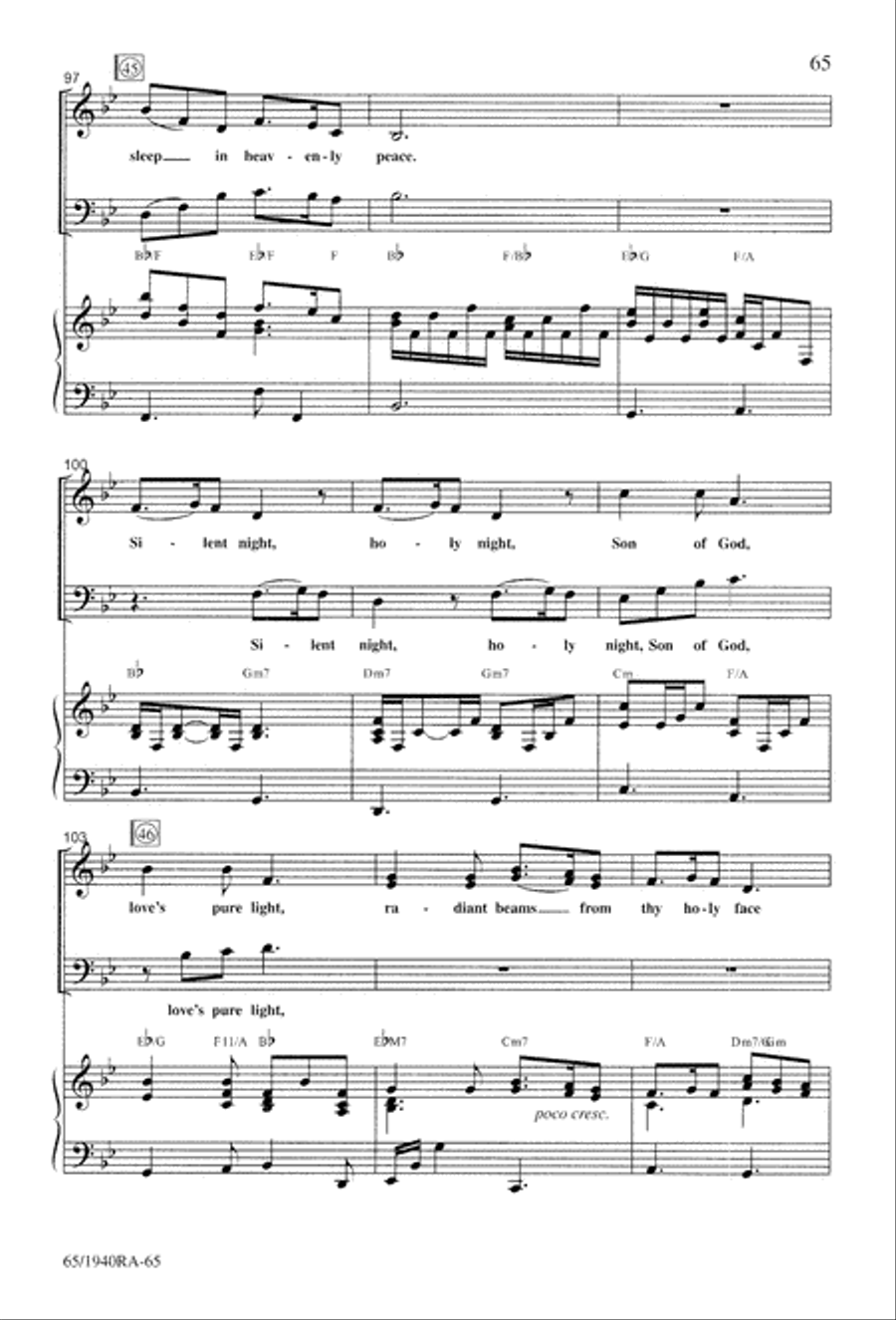 We Will Know Peace 3-Part scores gallery preview page 67