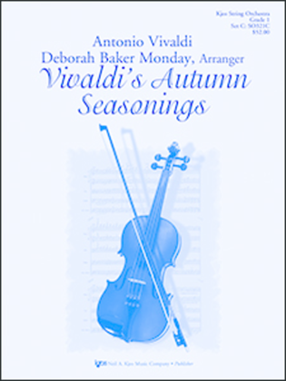 Vivaldi's Autumn Seasonings - Score