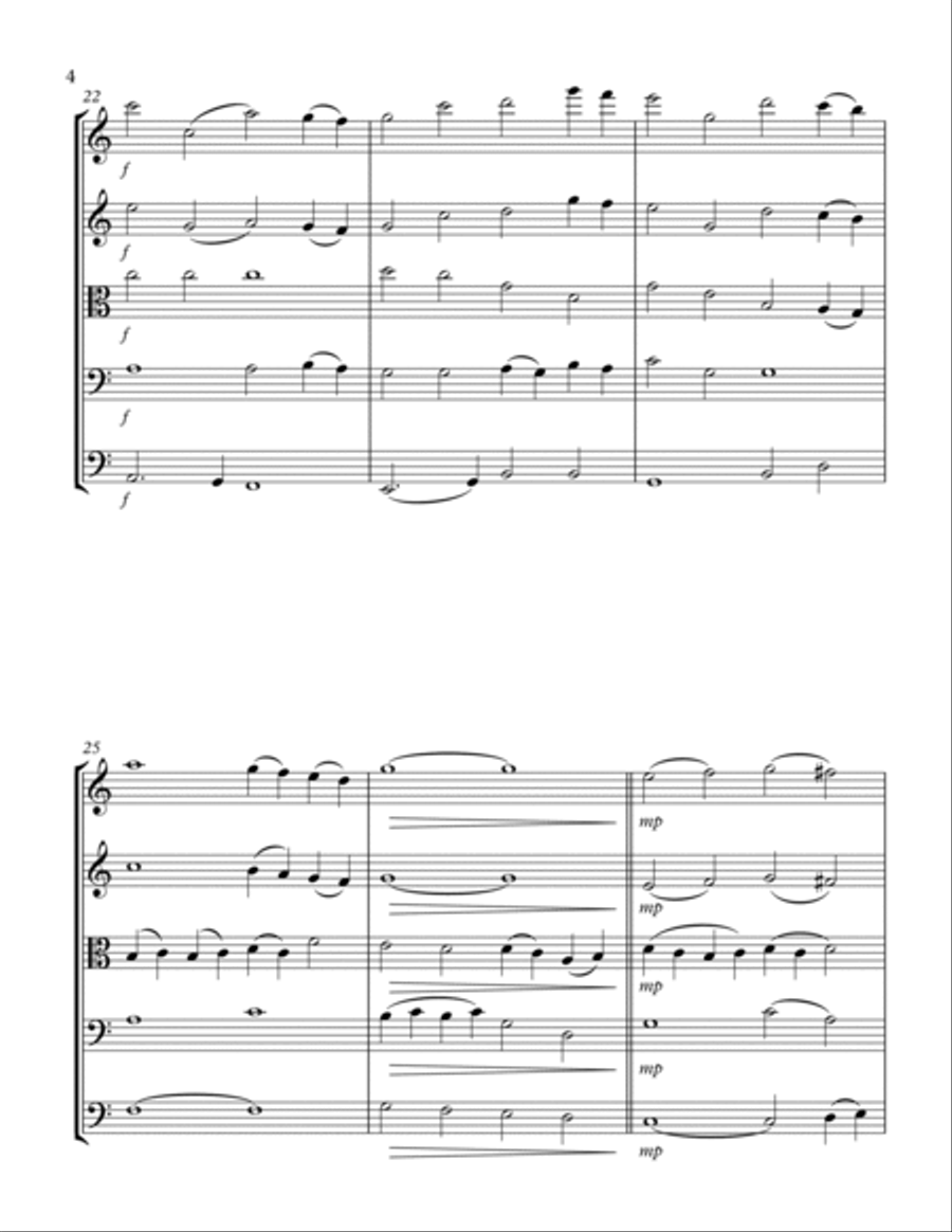 Usurping Usurping String Orchestra scores gallery preview page 4