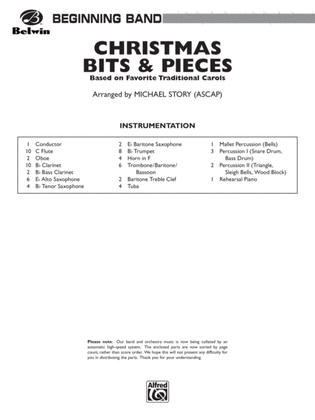 Christmas Bits & Pieces (based on Favorite Traditional Carols): Score