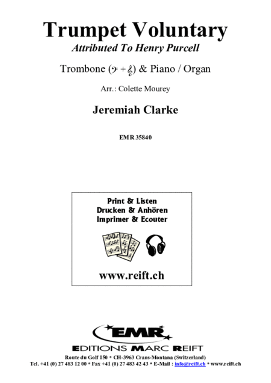 Trumpet Voluntary Trumpet scores gallery preview page 2
