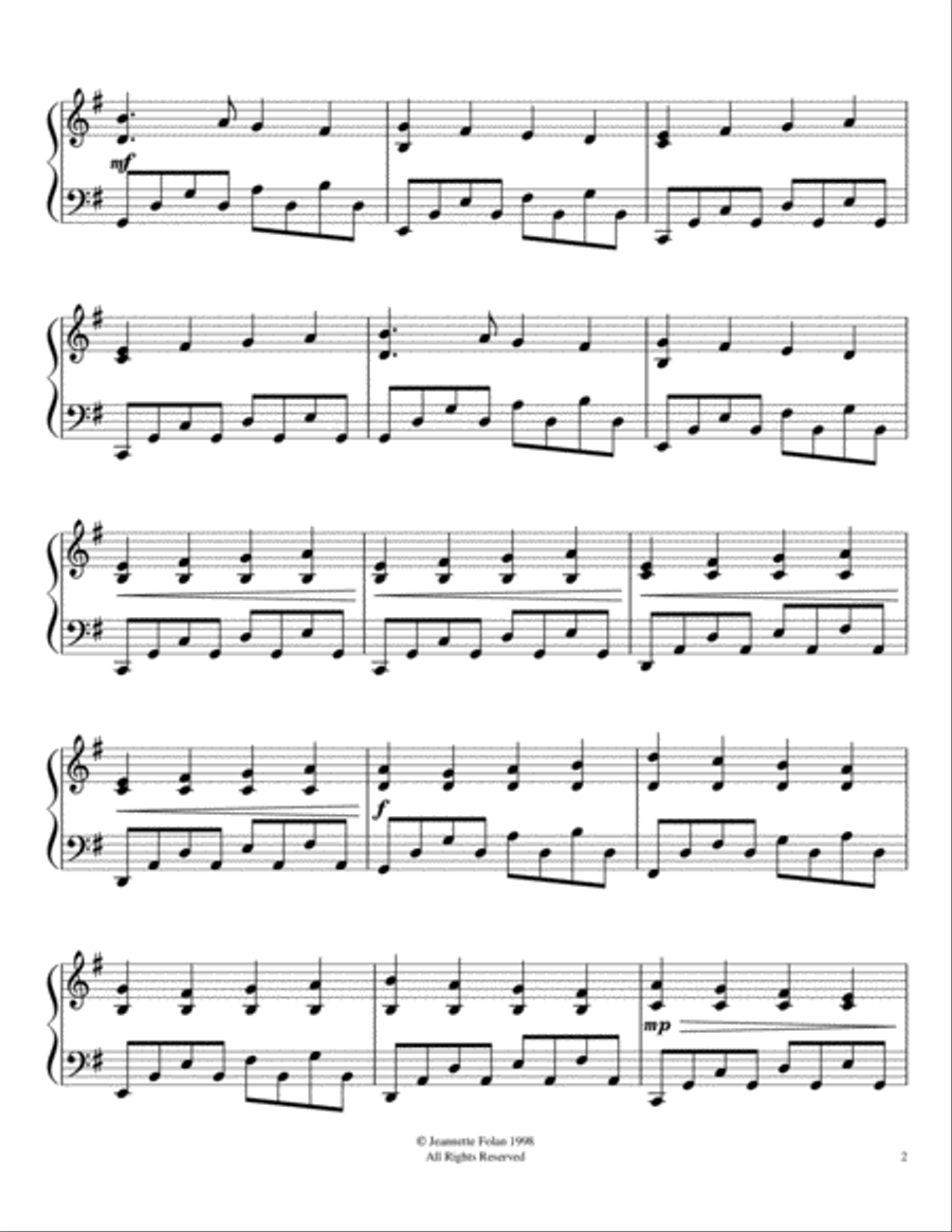 Sun Showers Piano Method scores gallery preview page 2