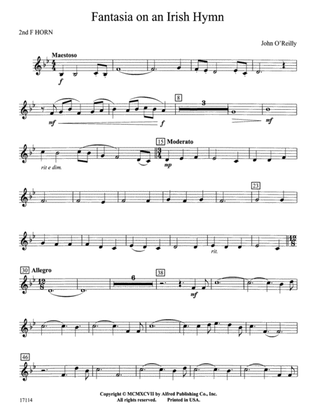 Fantasia on an Irish Hymn: 2nd F Horn