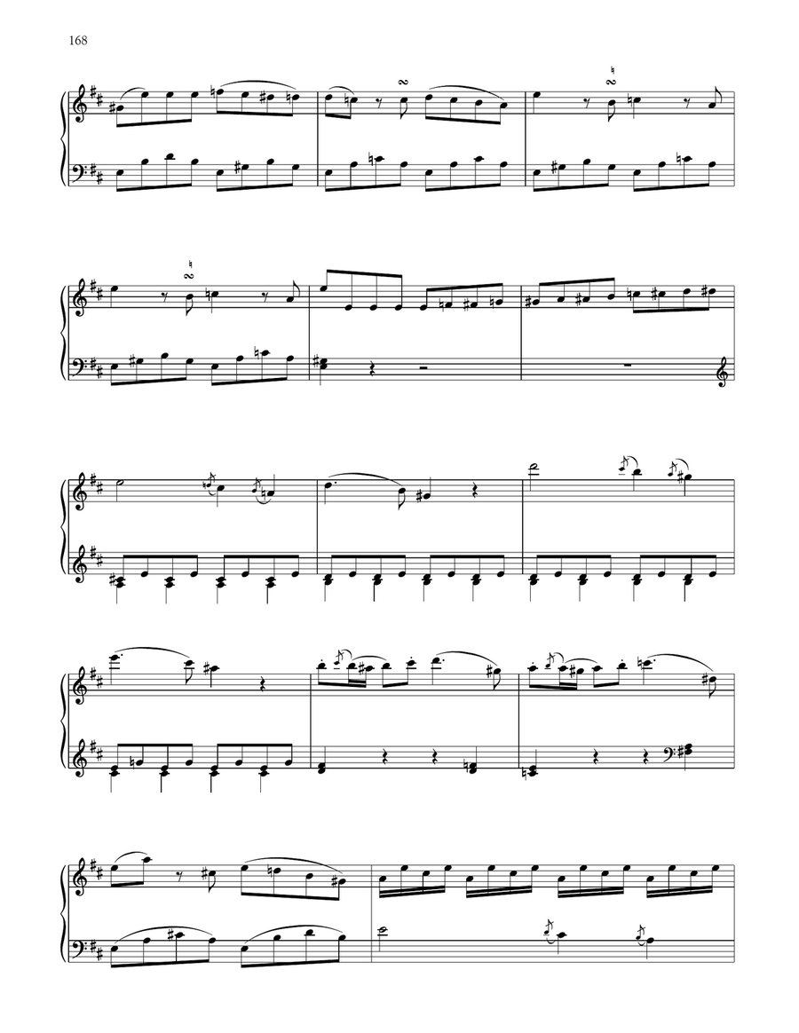 Rondo In D Major, K. 485 Piano Solo scores gallery preview page 3