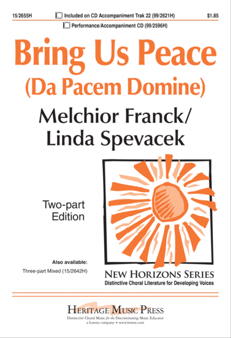 Bring Us Peace A Cappella scores gallery preview page 2